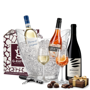 מארז לדייט זוגי  - יין מבעבע ,זוג יינות בוטיק והפתעות